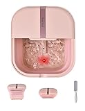 Beinilai Collapsible Foot Spa and Massager with Heater, Foot Bath...