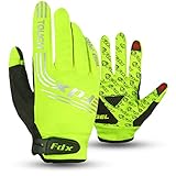 FDX Full Finger Winter Cycling Gloves, Thermal Warm, Water...