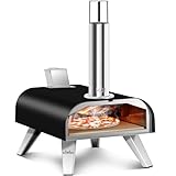 BIG HORN OUTDOORS Pizza Ovens Wood Pellet 12” Pizza Oven...