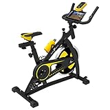 Nero Sports Upright Exercise Bike Indoor Studio Cycles Aerobic...