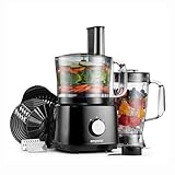Emperial Food Processor and Blender – 2L Bowl, 1.8L Jug,...
