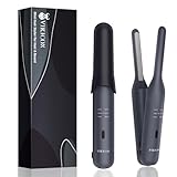 VIKICON Beard Straightener for Men, 2-in-1 Cordless Thin Hair...