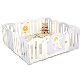 Panana Baby Playpen with Playmat for Babies and Toddlers Baby...