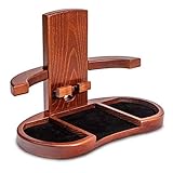 Wooden Docking Station for Phone, Keys, Wallet, Watch (11 x 7.4 x...