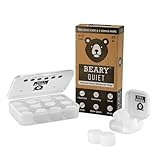 Beary Quiet Ear Plugs for Sleeping, 27dB Noice Cancelling,...
