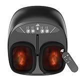 Snailax Shiatsu Foot Massager with Remote Control, Electric Foot...