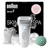 Braun Silk-épil 7 SkinSpa, Epilator with Wide Head for Easy Hair...