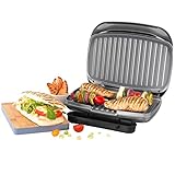 Salter EK4366 Electric Health Grill - Non-Stick Griddle Plate &...
