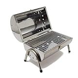 Hi-Gear Stainless Steel Double Sided BBQ with Twin Sided Grill...