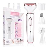 ACWOO Cordless 4 in 1 Electric Lady Shaver for Women,...