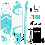 SUDOO Inflatable Stand Up Paddle Board 10'x30'x6'/300x76x15cm...