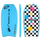 Osprey 37” BodyBoard with Adjustable Wrist Leash for Kids and...