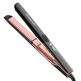 ANNLARY Hair Straighteners Flat Iron and Curler 2 in 1 Dual...