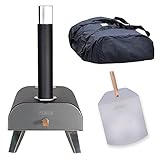 Zanussi ZPO1BPC Outdoor 12 Inch Wood Pellet Portable Wood Fired...