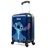 Disney Stitch Hard Shell Suitcase, 49 x 33 x 22, 30L Capacity, 4...