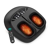 Snailax Shiatsu Foot Massager with Remote Control, Electric Foot...