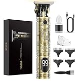 Beard Trimmer & Hair Clippers, Cordless Rechargeable Trimmer for...