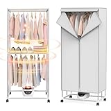 Innotic Electric Heated Clothes Dryer, 1500W Foldable Heated...