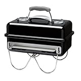 Weber Go-Anywhere Charcoal Grill, 42 x 26 cm Cooking Area,...