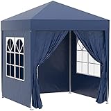 Outsunny 2 x 2 m Garden Pop Up Gazebo, Wedding Party Tent...