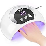 UV LED Nail Lamp, LKE 54W Nail Dryer Gel Nail Curing Lamp UV...