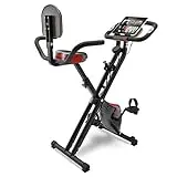 Sportstech Fitness Exercise Bike with LCD Console & Pull Strap...