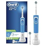 Oral-B Vitality Plus Electric Toothbrush, 1 Handle, 2 Cross...