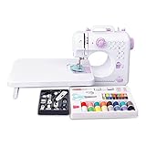 Eunicom 12 Stitches Mini Electric Sewing Machine Multifunction...