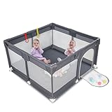 Sour Lemon Baby Playpen for Baby and Toddlers, Kid’s Fence with...