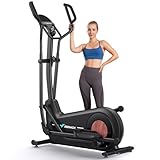 MERACH Long Stride Cross Trainer, Self-Generating Elliptical...