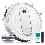 Airzeen Robot Vacuum Cleaner with Mop 4000Pa, Smart Navigation,...