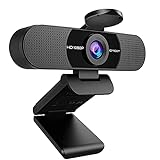1080P Webcam for PC, eMeet C960 Webcam with Microphone, 2 Mics...