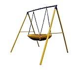 Zero Gravity Kids Swing Set With Sturdy Metal Frame. Garden Fun...