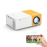 PVO Projector WiFi Portable Movie Projector 1080P, Phone Screen...