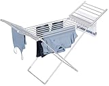 Daewoo HEA1874 Foldable Portable Heated Clothes Airer-230W, 15kg...