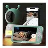BOIFUN 2K Wifi Video Baby Monitor, App & 5'' Screen Control,...