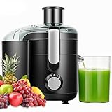 Juicer Machine, Electric Centrifugal Juicer with Titanium...