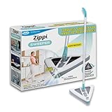 JML Zippi Triangular Floor Cleaner - Cord-Free, Lightweight and...