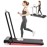 CITYSPORTS Treadmill with Incline,2 in 1 Folding Treadmill for...