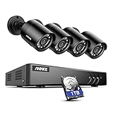 ANNKE 8 Channel Outdoor Security CCTV Camera System with Smart...