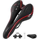 OUXI Bike Seat, Gel Bicycle Saddle Comfortable Soft Breathable...