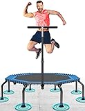 50' Mini Fitness Trampoline Max. Load 250lbs Safe Silent Easy...