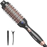 Wavytalk Thermal Brush, Curling Iron Brush with UK Plug, 38 mm...