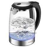COSORI Electric Kettle Glass, 3000W with No Plastic Filter &...