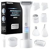 Lady Shavers for Women, Bikini Trimmer Women 5-in-1, Electric...