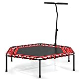 Maxmass 50-inch Fitness Rebounder, Exercise Trampoline with...