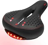 West Biking Bike Seat with Tail Light, Most Comfortable Bicycle...