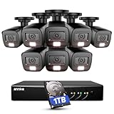 ANNKE CCTV Camera System Outdoor, Smart Human/Vehicle Detection,...