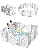 Dripex Baby Playpen, Foldable Playpen for Baby and Toddlers,...
