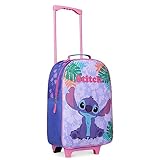 Disney Kids Suitcase - Foldable Trolley Bag 47 x 30cm, 2 Wheels...